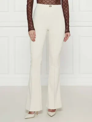 Elisabetta Franchi Spodnie | flare fit