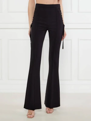 Elisabetta Franchi Spodnie | flare fit czarny