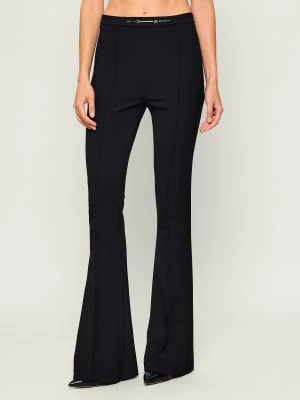 Elisabetta Franchi Spodnie | flare fit czarny