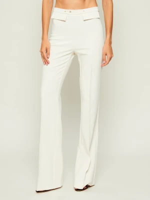 Elisabetta Franchi Spodnie | flare fit ecru