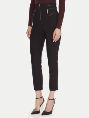 Elisabetta Franchi Spodnie materiałowe PA-119-56E2-V440spodnie Czarny Regular Fit