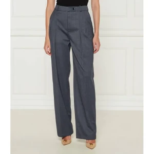 Elisabetta Franchi Spodnie | Regular Fit | z dodatkiem wełny