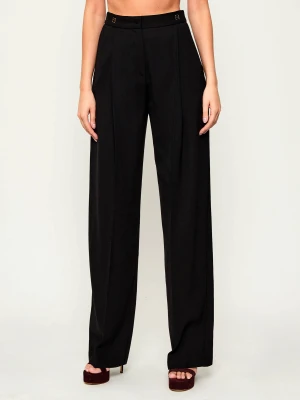 Elisabetta Franchi Spodnie | Relaxed fit | z dodatkiem wełny