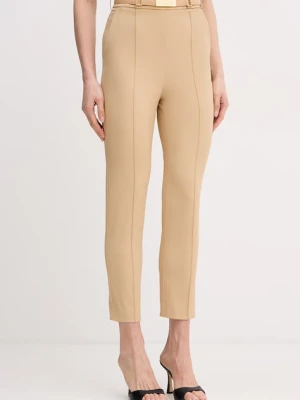 Elisabetta Franchi spodnie slim fit damskie
