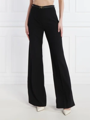 Elisabetta Franchi Spodnie z paskiem | Loose fit
