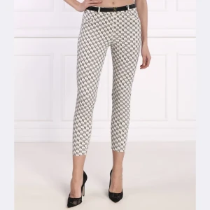 Elisabetta Franchi Spodnie z paskiem | Slim Fit