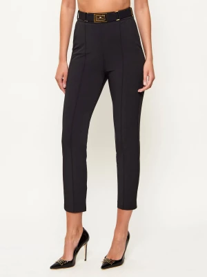Elisabetta Franchi Spodnie z paskiem | Slim Fit