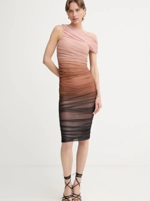 Elisabetta Franchi sukienka asymetryczna