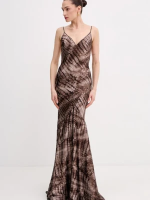 Elisabetta Franchi sukienka bieliźniana z wiskozy