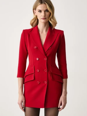 Elisabetta Franchi sukienka czerwony
