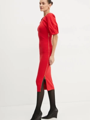 Elisabetta Franchi sukienka czerwony