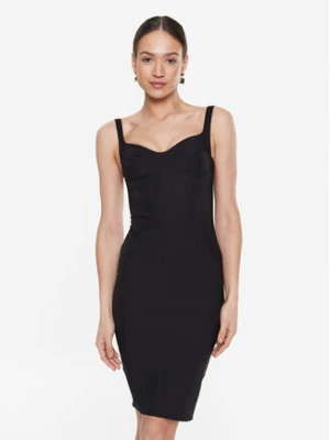 Elisabetta Franchi Sukienka koktajlowa AB-325-31E2-V360 Czarny Slim Fit