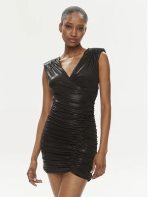 Elisabetta Franchi Sukienka koktajlowa AB-528-42E2-6000 Czarny Slim Fit