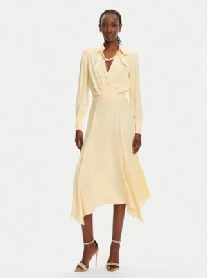 Elisabetta Franchi Sukienka koktajlowa AB86352E2 DC7 Żółty Regular Fit