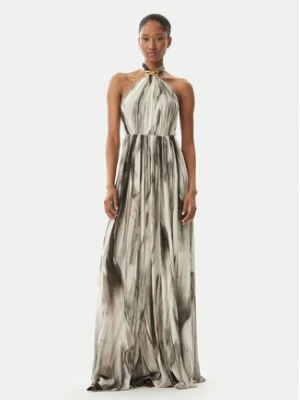 Elisabetta Franchi Sukienka letnia ABR4752E2 E84 Czarny Regular Fit