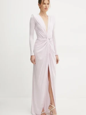 Elisabetta Franchi sukienka maxi rozkloszowana ABR2451E2