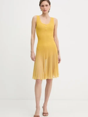 Elisabetta Franchi sukienka rozkloszowana z wiskozą