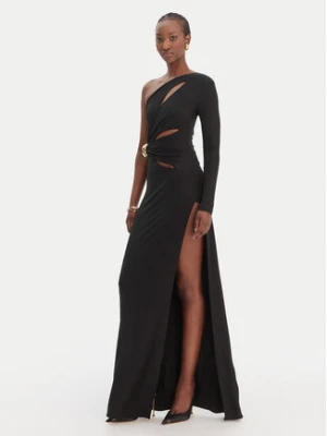 Elisabetta Franchi Sukienka wieczorowa AB-R25-61E2-V690 Czarny Regular Fit