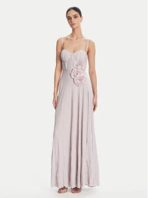 Elisabetta Franchi Sukienka wieczorowa ABR2252E2 544 Fioletowy Regular Fit