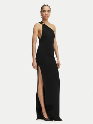 Elisabetta Franchi Sukienka wieczorowa AM-43B-62E2-V600 Czarny Slim Fit