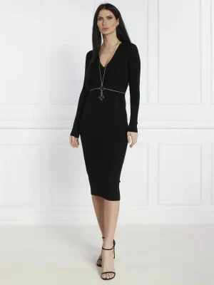 Elisabetta Franchi Sukienka | z dodatkiem jedwabiu