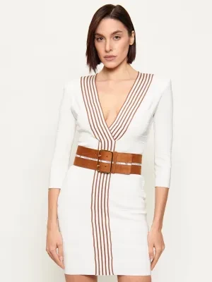 Elisabetta Franchi Sukienka z paskiem