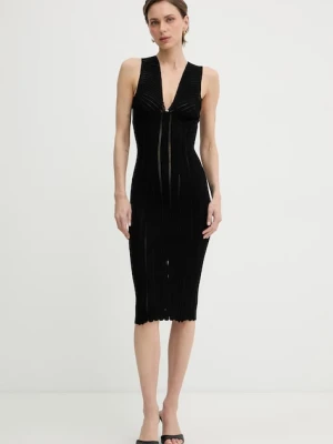 Elisabetta Franchi sukienka z wiskozą