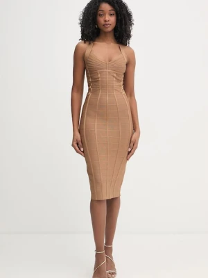 Elisabetta Franchi sukienka z wiskozy