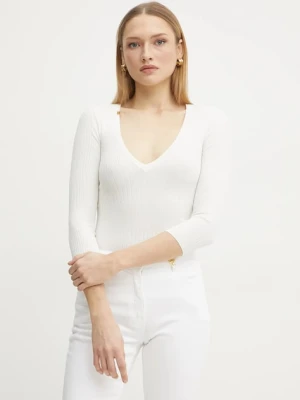 Elisabetta Franchi sweter beżowy