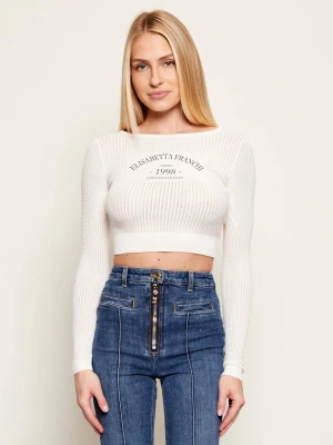 Zdjęcie produktu Elisabetta Franchi Sweter | Cropped Fit