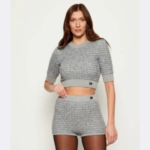 Elisabetta Franchi Sweter | Cropped Fit | z dodatkiem wełny