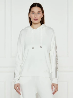 Elisabetta Franchi Sweter | Regular Fit ecru