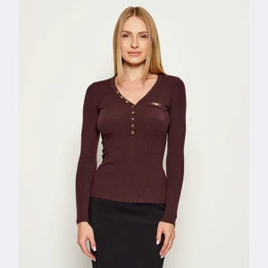 Elisabetta Franchi Sweter | Slim Fit | z dodatkiem jedwabiu