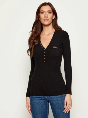 Zdjęcie produktu Elisabetta Franchi Sweter | Slim Fit | z dodatkiem jedwabiu