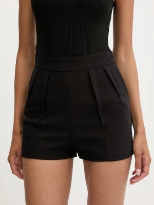 Elisabetta Franchi szorty eleganckie damskie czarny