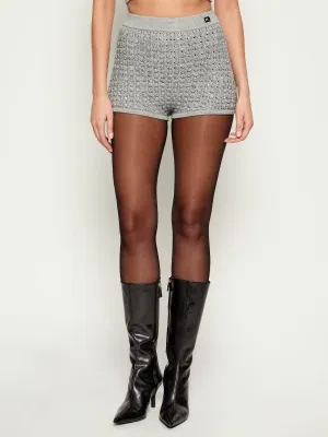 Elisabetta Franchi Szorty | Slim Fit | z dodatkiem wełny