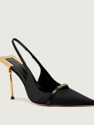 Elisabetta Franchi Szpilki | z dodatkiem skóry