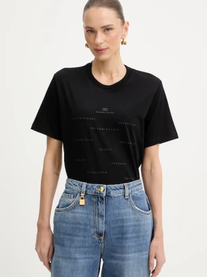 Elisabetta Franchi t-shirt bawełniany