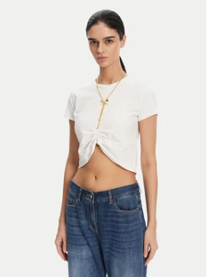 Zdjęcie produktu Elisabetta Franchi T-Shirt MA-006-51E2 Biały Regular Fit