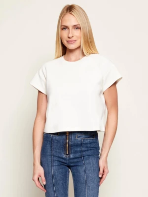 Elisabetta Franchi T-shirt | Regular Fit biały