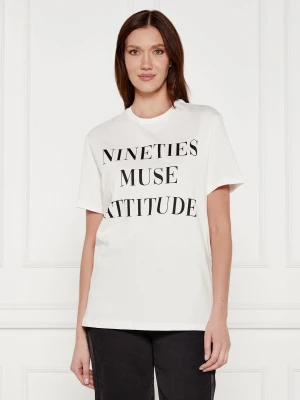 Elisabetta Franchi T-shirt | Regular Fit ecru