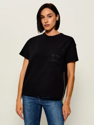 Elisabetta Franchi T-shirt | Relaxed fit czarny