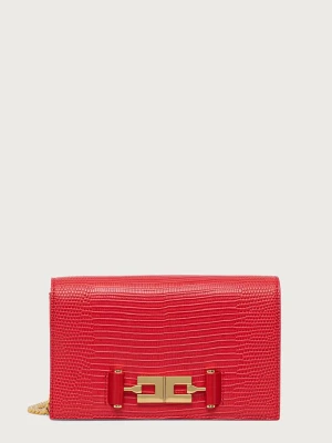 Elisabetta Franchi torebka crossbody damska czerwony