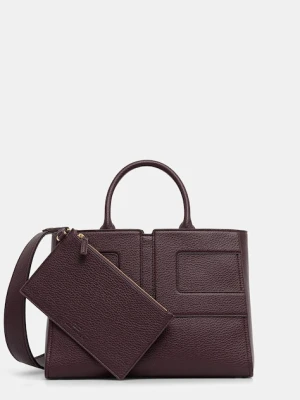 Elisabetta Franchi torebka kolor bordowy BS34A56E2