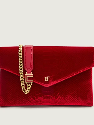 Elisabetta Franchi Torebka wieczorowa czerwony