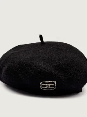 Elisabetta Franchi Wełniany beret