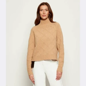 Elisabetta Franchi Wełniany golf | Oversize fit | z dodatkiem kaszmiru