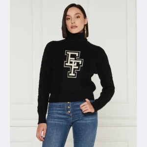 Elisabetta Franchi Wełniany golf | Regular Fit