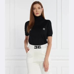 Elisabetta Franchi Wełniany golf | Regular Fit