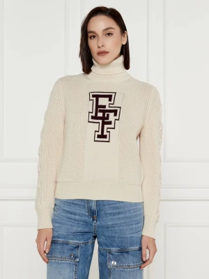Elisabetta Franchi Wełniany golf | Regular Fit